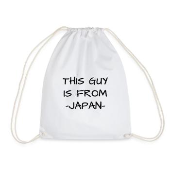Japaner - Turnbeutel - Weiß - Vorne