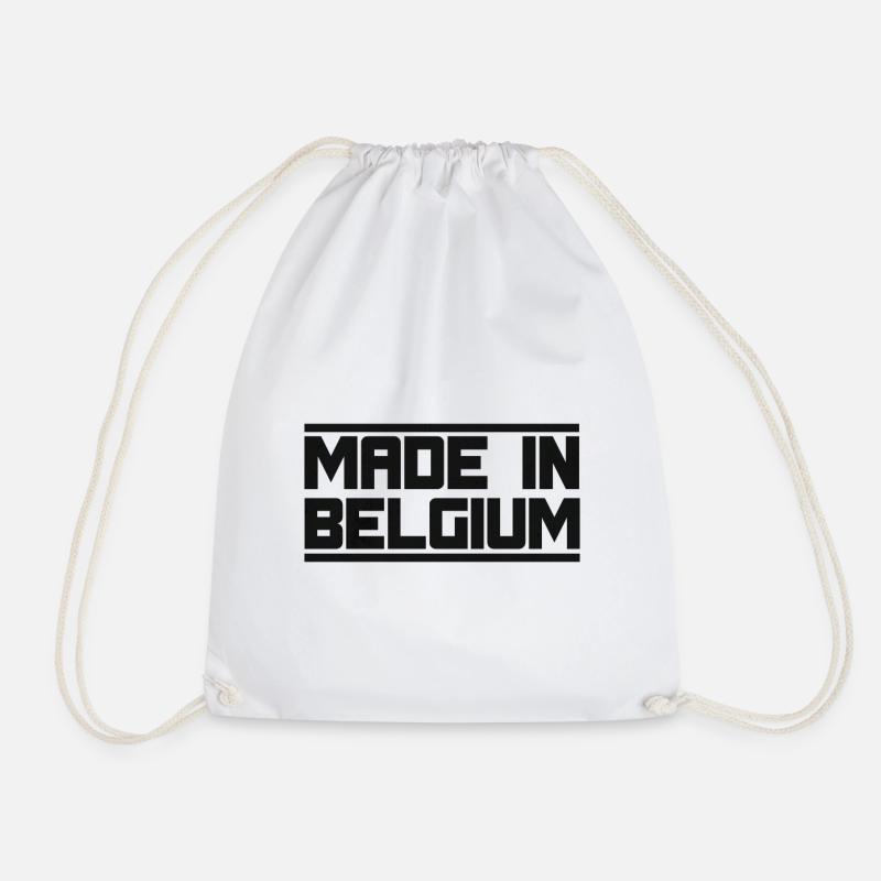 Made in Belgium - Turnbeutel - Weiß