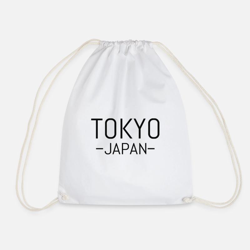 Tokyo - Turnbeutel - Weiß