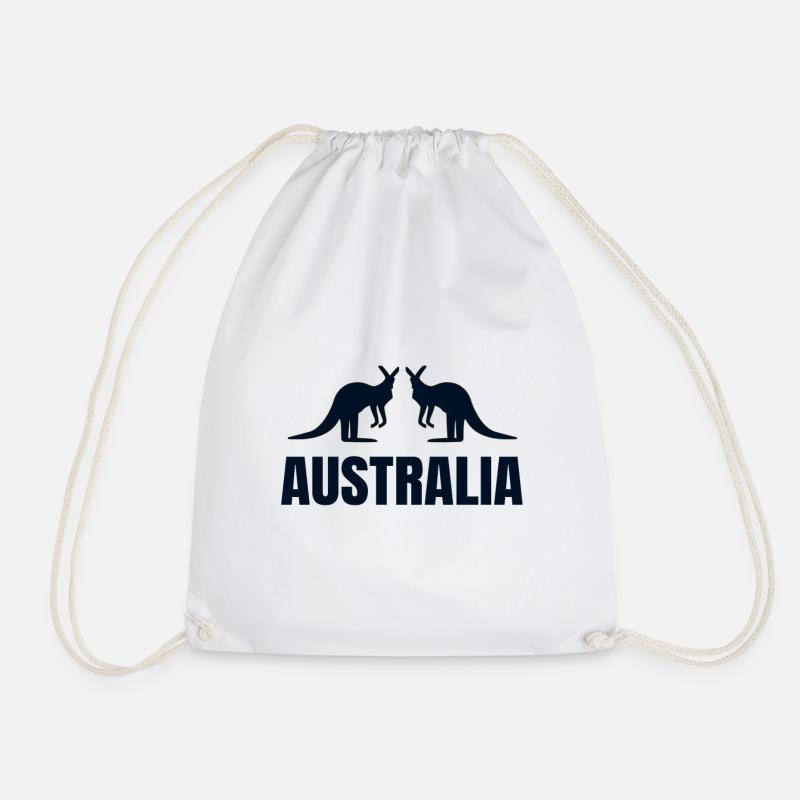 Australien - Turnbeutel - Weiß