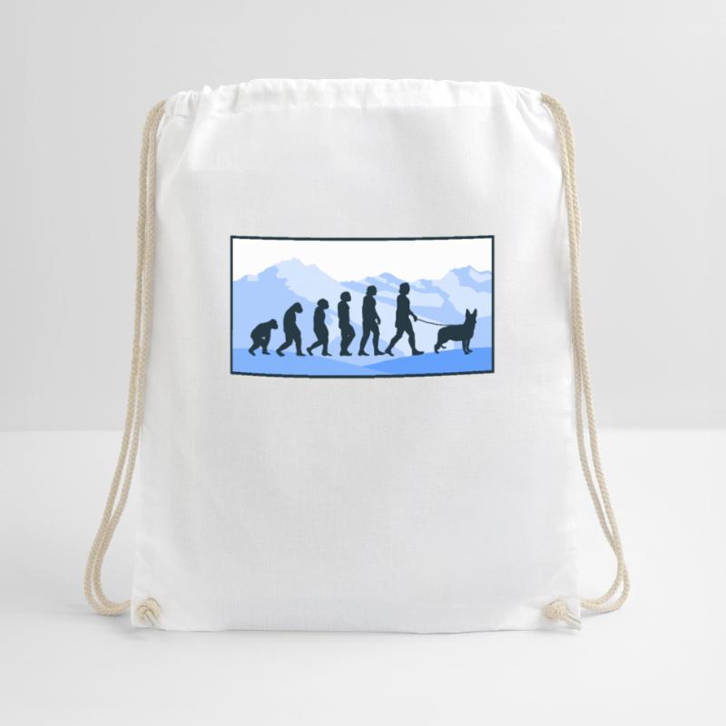 Harzer Fox Evolution Shepherd Gift Drawstring Bag