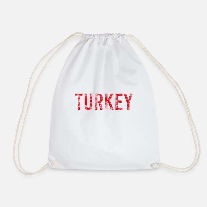 Türkei - Turnbeutel - Weiß