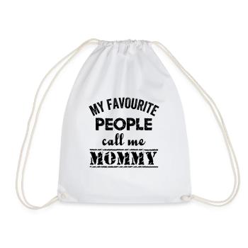 Mother's Day, Mother's Day, Mother's Day, Mother's - Drawstring Bag - white - Front