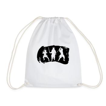 Samouraï - Sac de sport léger - blanc - Devant