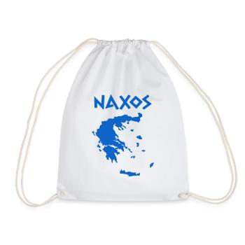 Naxos Greece - Turnbeutel - Weiß - Vorne
