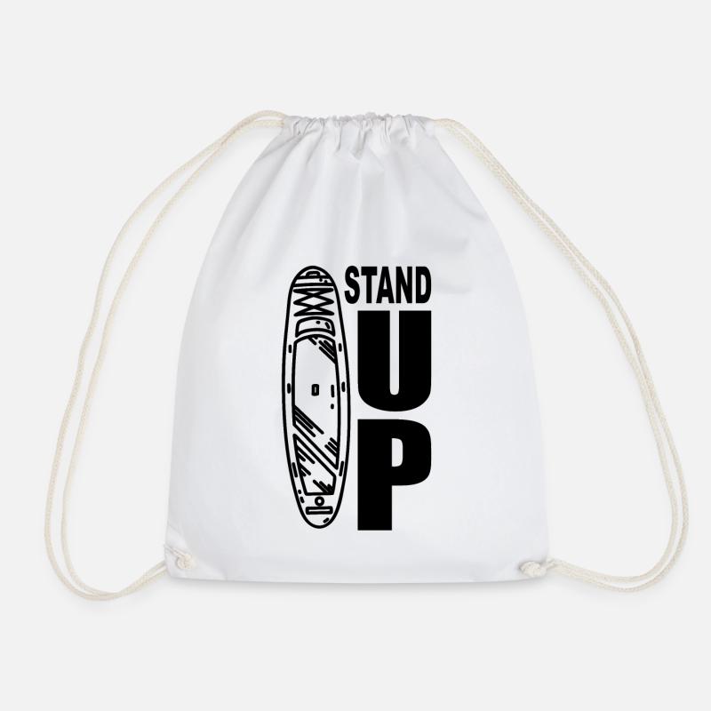 Stand Up Paddle Board - SUP Board - Paddle Board - Turnbeutel - Weiß