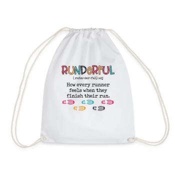 Définition de running circulaire - Sac de sport léger - blanc - Devant