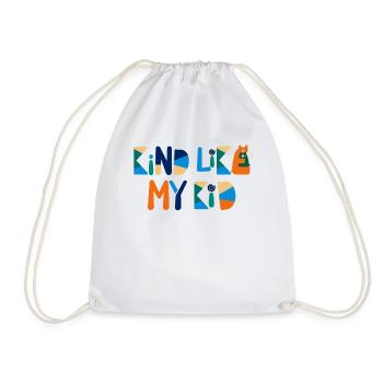 Enfant Like My Kid Enfant Like My Dad - Sac de sport léger - blanc - Devant