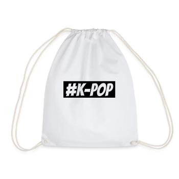 #K-POP - Turnbeutel - Weiß - Vorne