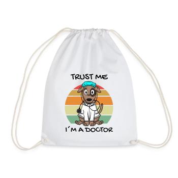 Vétérinaire vétérinaire vétérinaire cadeau - Sac de sport léger - blanc - Devant