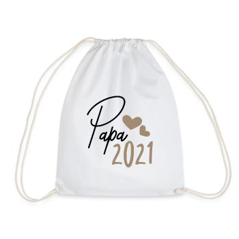 Papa 2021 - Turnbeutel - Weiß - Vorne