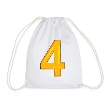 4 - Sac de sport léger - blanc - Devant