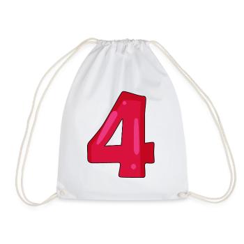 4 - Sac de sport léger - blanc - Devant