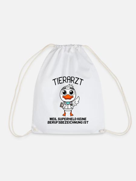 Tierarzt - Turnbeutel - Weiß