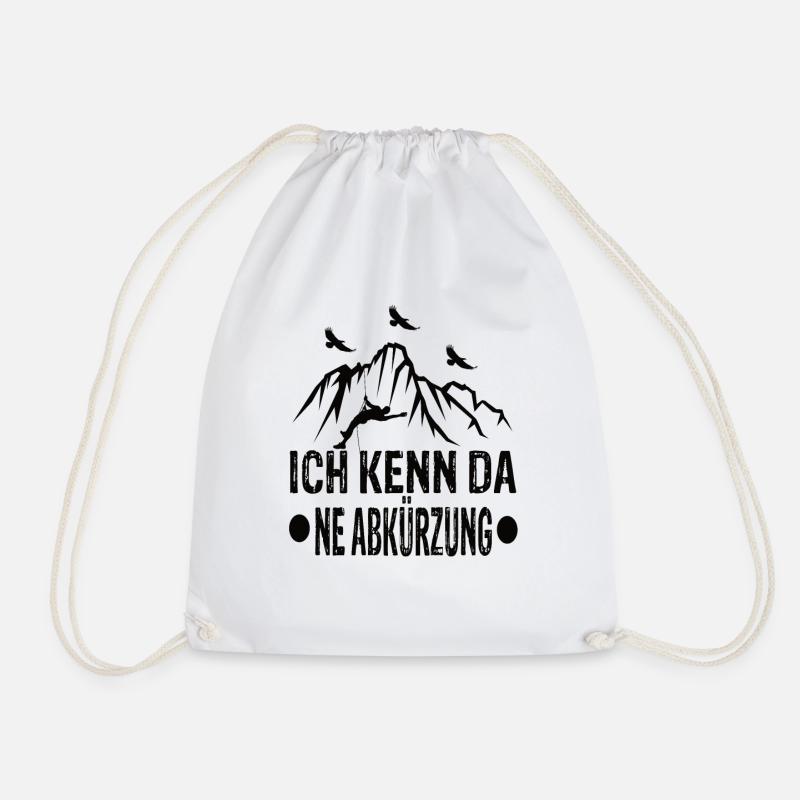 Klettern Kletterer Outdoor Klettern Klettern Seil - Turnbeutel - Weiß