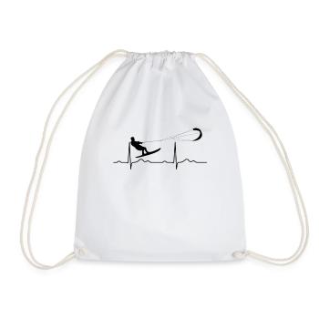 Voiles de cerfs-volants Kitesurf Kitesurf - Sac de sport léger - blanc - Devant