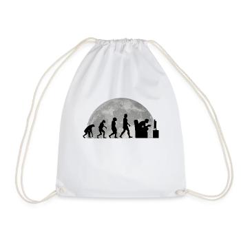 Gamer Evolution Moon Gaming Jeu vidéo - Sac de sport léger - blanc - Devant