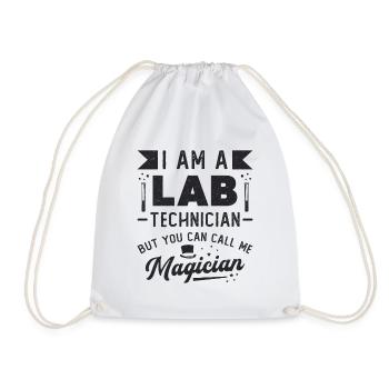 Technicien de laboratoire Biologie Laboratoire Chimie Idée cadeau - Sac de sport léger - blanc - Devant