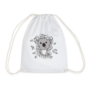 Koala süße Tiere für Kinder Kawaii Koalas - Turnbeutel - Weiß - Vorne