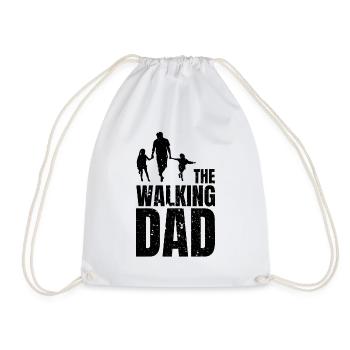 Le père qui marche Meilleur père dans le titre mondial Humour - Sac de sport léger - blanc - Devant