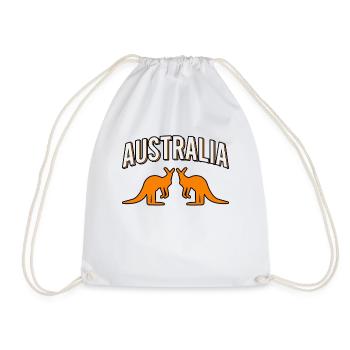 Australie - Sac de sport léger - blanc - Devant