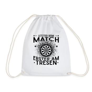 Chuchoteur de fléchettes - Sac de sport léger - blanc - Devant
