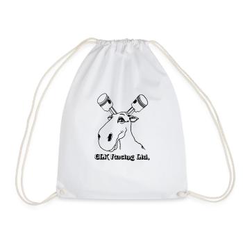 ELK Racing Ltd. - Turnbeutel - Weiß - Vorne