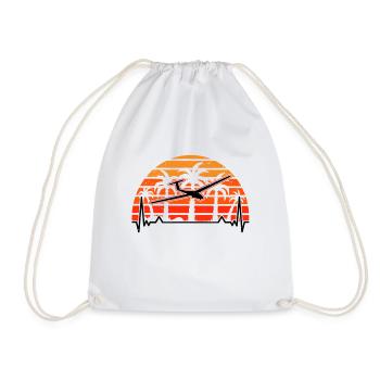 Planeur Heartbeat Glider Vol à voile Vol à voile - Sac de sport léger - blanc - Devant