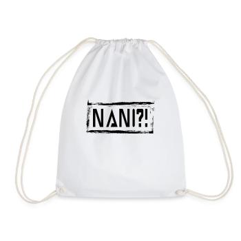 Anime - Drawstring Bag - white - Front