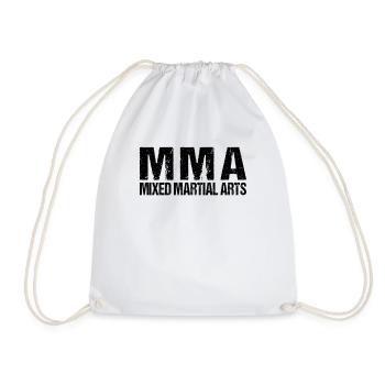 MMA - Turnbeutel - Weiß - Vorne