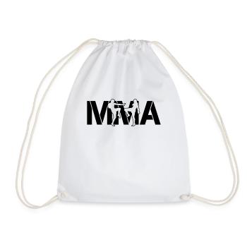 MMA - Turnbeutel - Weiß - Vorne