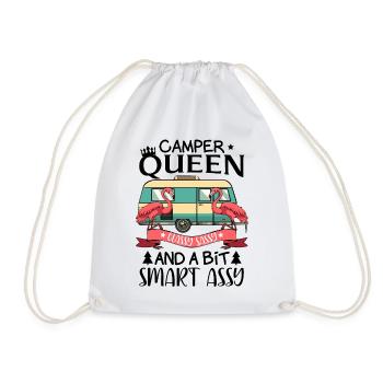 Flair de campeur flamant - Sac de sport léger - blanc - Devant