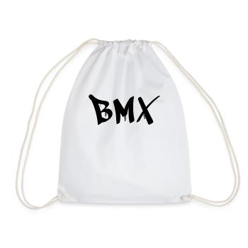 BMX - Turnbeutel - Weiß - Vorne