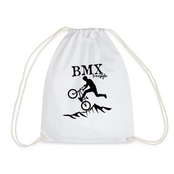 BMX freestyle - Sac de sport léger - blanc - Devant