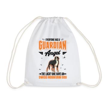 Grand ange gardien suisse des chiens de montagne - Sac de sport léger - blanc - Devant