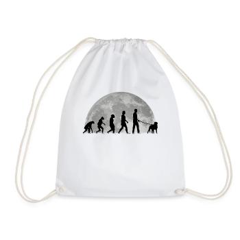 Grand chien de montagne suisse - Sac de sport léger - blanc - Devant