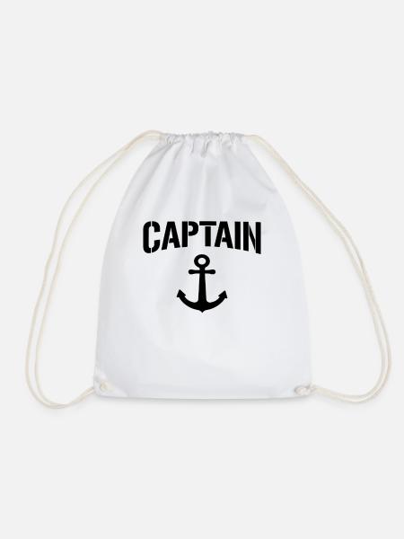 Kapitän Captain - Turnbeutel - Weiß