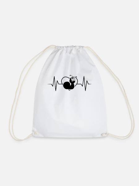 Escargot - Sac de sport léger - blanc