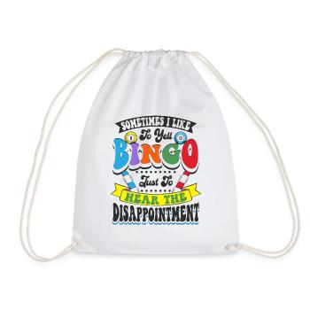 Jeu Bingo Fan Lottery Jeu Bingo - Sac de sport léger - blanc - Devant