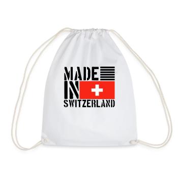 Suisse Swiss Funny Saying - Sac de sport léger - blanc - Devant