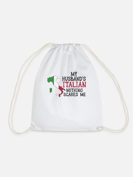 Femme Italie Italien Italien Italien - Sac de sport léger - blanc