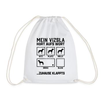 Magyar Vizsla Hundetricks Ungarischer Vorstehhund - Turnbeutel - Weiß - Vorne