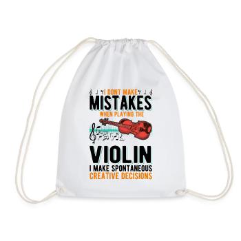 Violon Creative Decisions Violoniste - Sac de sport léger - blanc - Devant