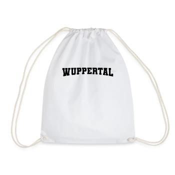 Wuppertal - Turnbeutel - Weiß - Vorne