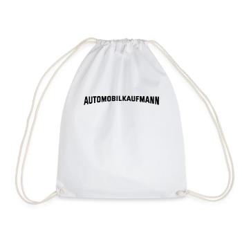 Automotive salesman - Drawstring Bag - white - Front
