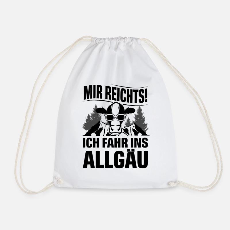 Allgäu - Turnbeutel - Weiß