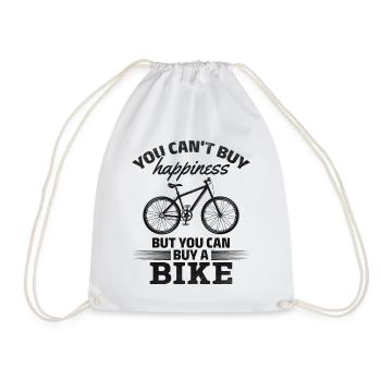 Vous ne pouvez pas acheter le bonheur, mais vous pouvez - Sac de sport léger - blanc - Devant
