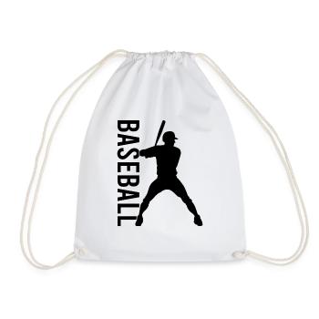 Base-ball - Sac de sport léger - blanc - Devant