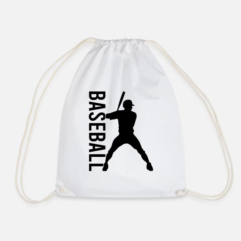 Baseball - Turnbeutel - Weiß