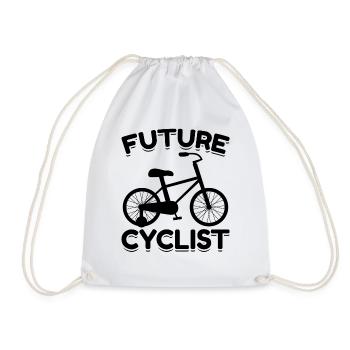 Cycliste nouveau-né Cyclisme - Sac de sport léger - blanc - Devant